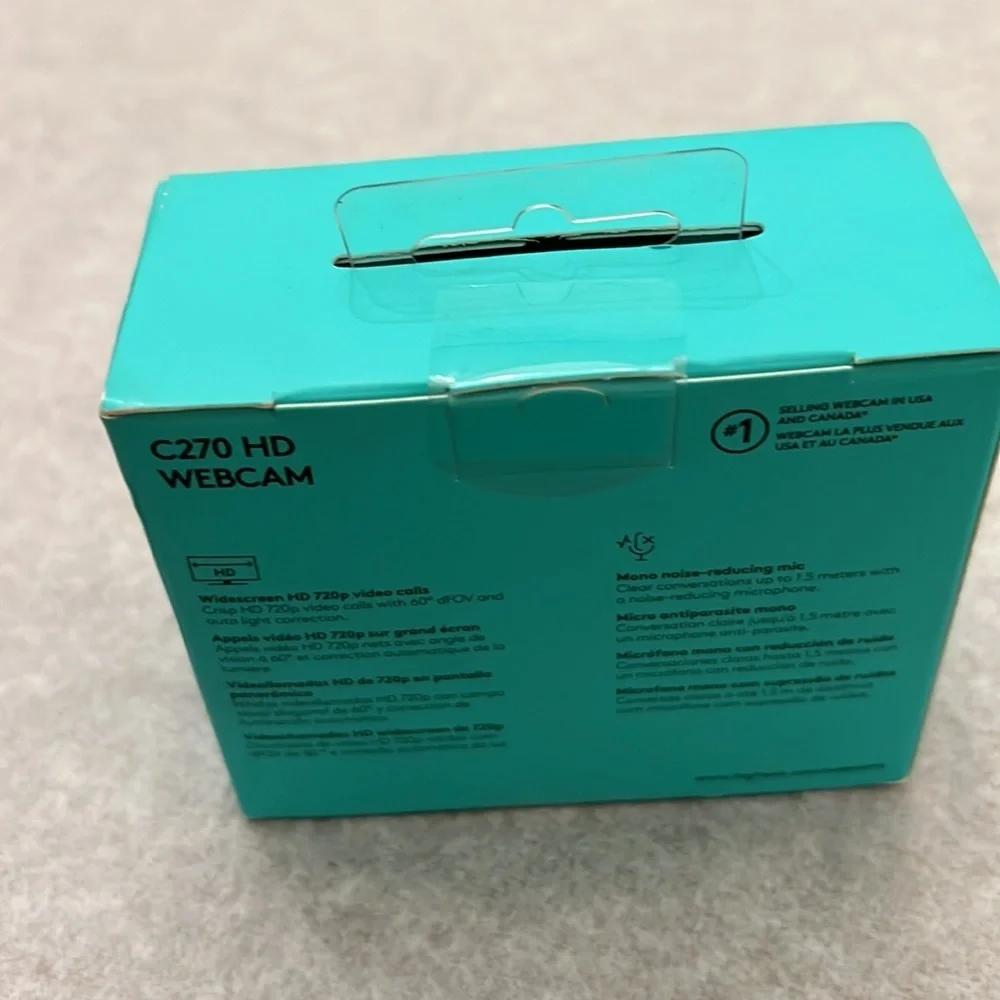 NEw Logitech c270 HD webcam